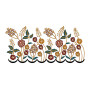 Cushion Cover Jacobean Floral Embroidery