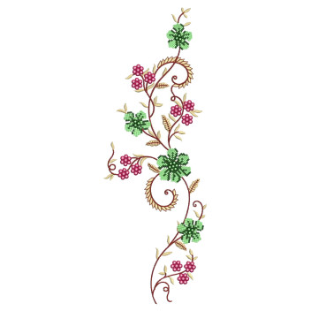 Embroidery Bed Cover Design