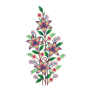Embroidery For Bed Sheet