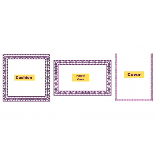 Machine Embroidery Bed Sheet Design 26264 Machine Embroidery Bed Sheet Design 26264