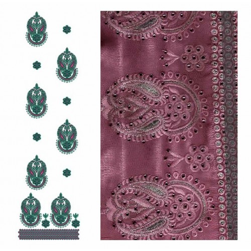 Daman Embroidery Design 10952
