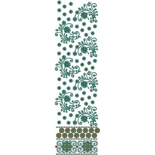 Daman Embroidery Design 11049