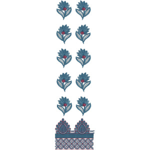 Daman Embroidery Design 11052