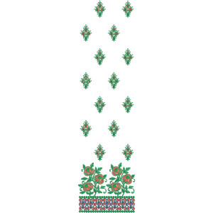 Daman Embroidery Design 11053
