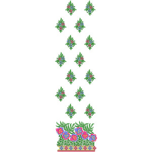Daman Embroidery Design 11129