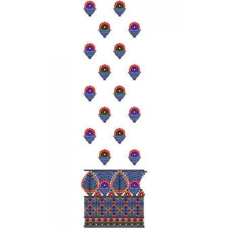Daman Embroidery Design 12645