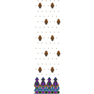 Daman Embroidery Design 12650