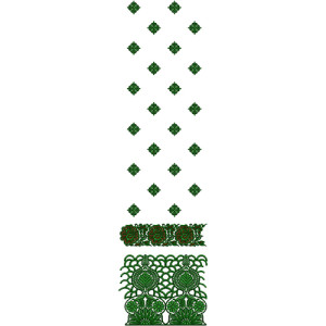Daman Embroidery Design 12657