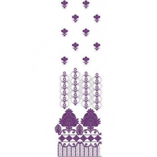 Daman Embroidery Design 12662