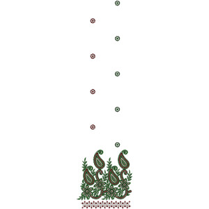 Daman Embroidery Design 13113