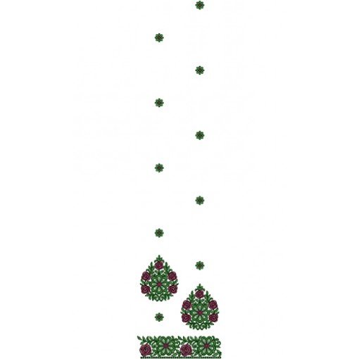 Daman Embroidery Design 13123