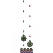 Creative Daman Embroidery Design 13818