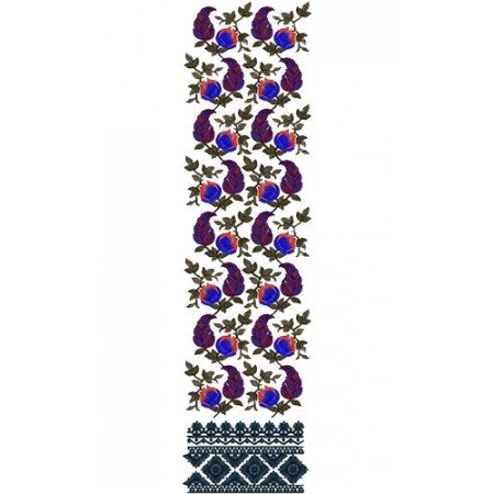 Daman Embroidery Design 14518