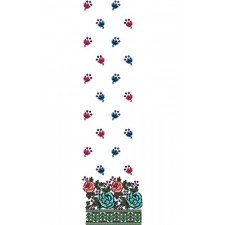 Daman Butta Style Embroidery Dress Design 14709