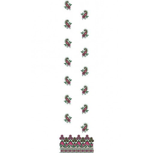 Modern Style Of Daman Pattern 15001