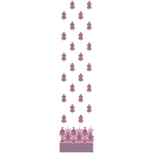 Online Indian Dress Daman Embroidery Design 15088