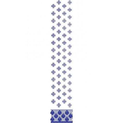 South Indian Concept Daman Embroidery Design 15100