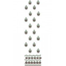 Machine Embroidery Daman Design 15927