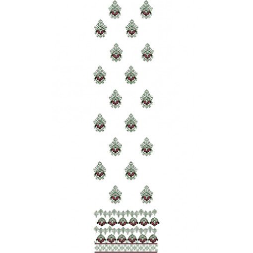 Machine Embroidery Daman Design 15927