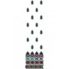 Long Lawn Suit Design 16205