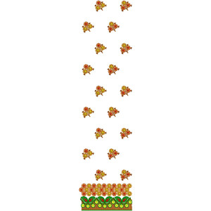 Brazilian Dimensional Embroidery Design