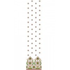 Norwegian Traditional Daman Embroidery Design