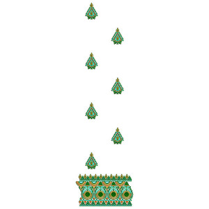 Daman Embroidery Design 18486