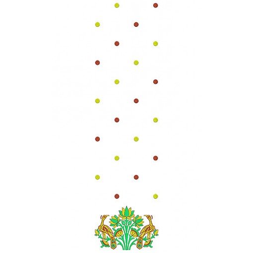 Daman Embroidery Design 18539