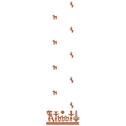 Daman Embroidery Design 18544