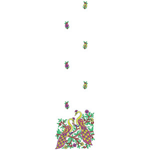 Daman Embroidery Design 18758
