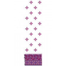 Small Stitch Motif Embroidery Design 18801