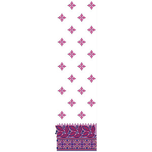 Small Stitch Motif Embroidery Design 18801