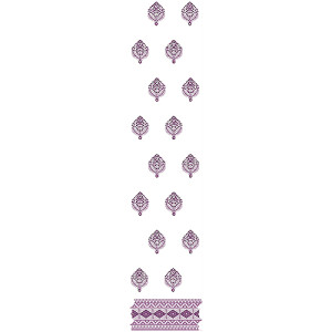 Daman Embroidery Design 19355