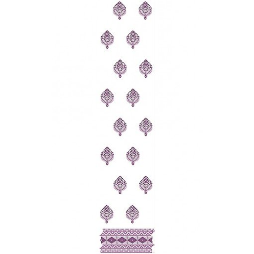 Daman Embroidery Design 19355