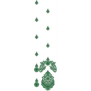 Daman Embroidery Design 19522