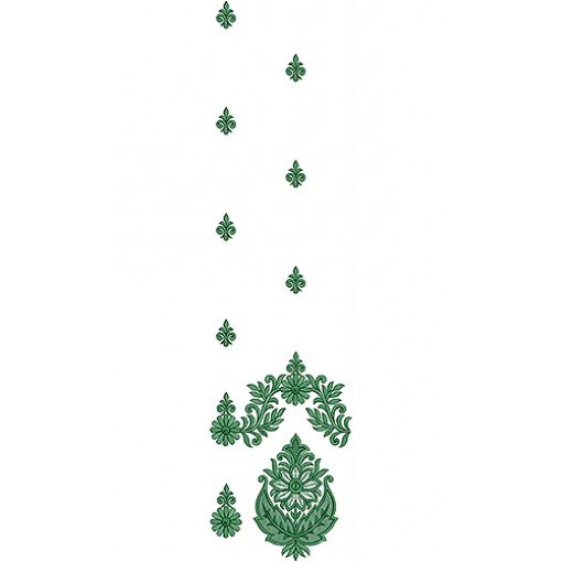 Daman Embroidery Design 19522