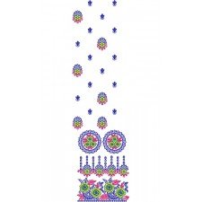 Daman Embroidery Design 19527