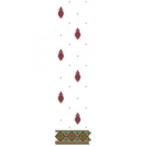 Daman Embroidery Design 19648