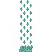 Daman Embroidery Design 19686