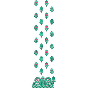 Daman Embroidery Design 19686