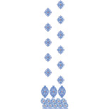 Daman Embroidery Design 19688