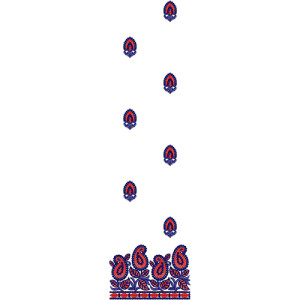 Daman Embroidery Design 20018