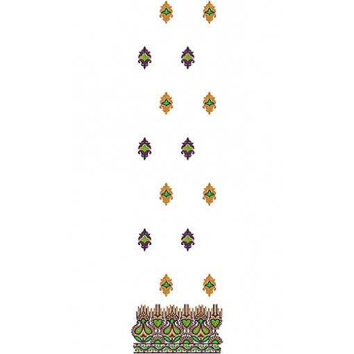 Daman Embroidery Design 20106