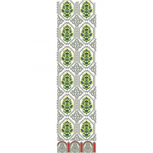 Daman Embroidery Design 20196