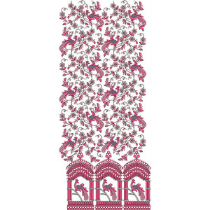 Daman Embroidery Design 20439