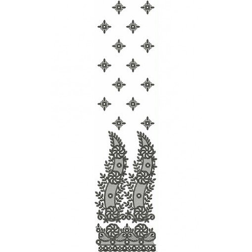Bold Cotton Thread Embroidery Design 21252