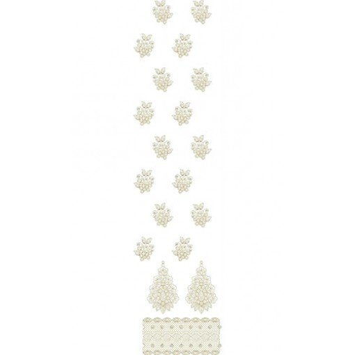 Beautiful Heavy Embroidery Design 21885