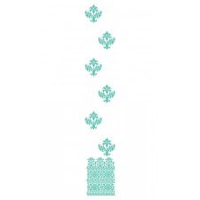 Latest Cross Stitch Daman Embroidery Design 23767