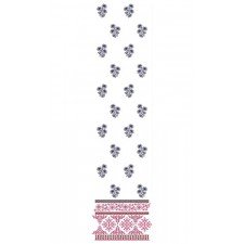 Cross Penal Daman Embroidery Design 24030