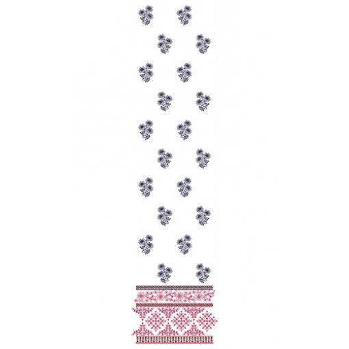 Cross Penal Daman Embroidery Design 24030